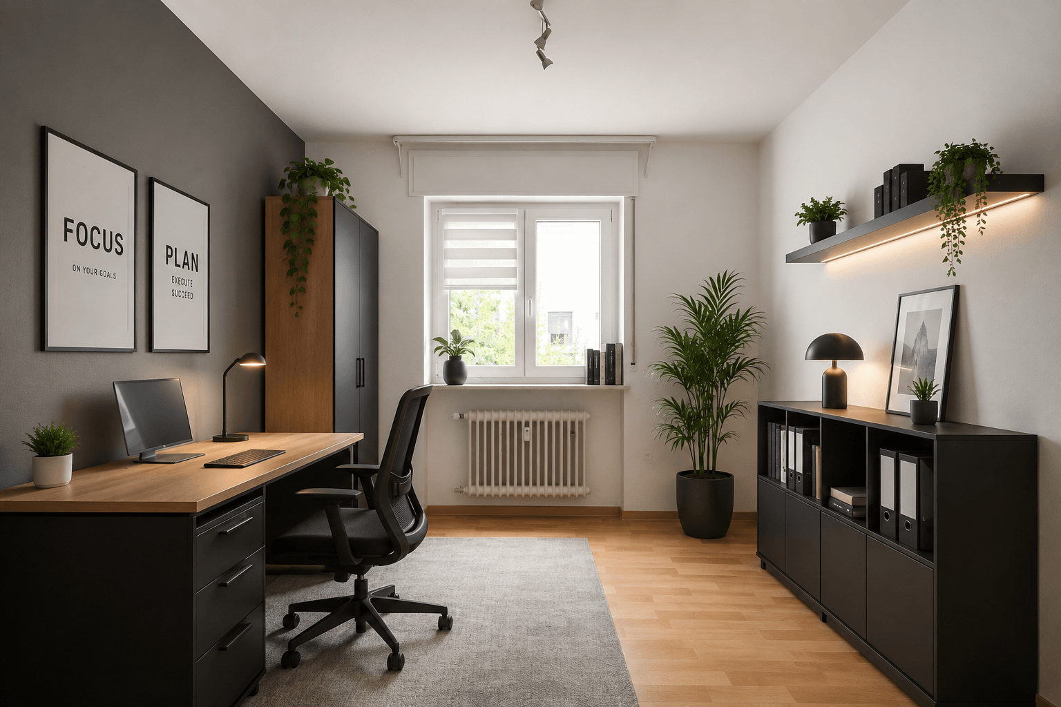 Büro EG (digitales Staging)
