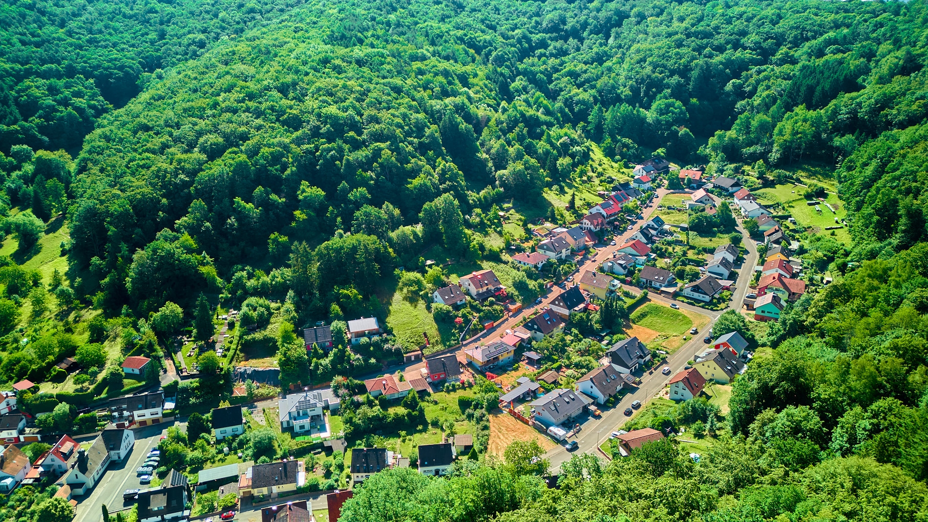 Drohnenaufnahme