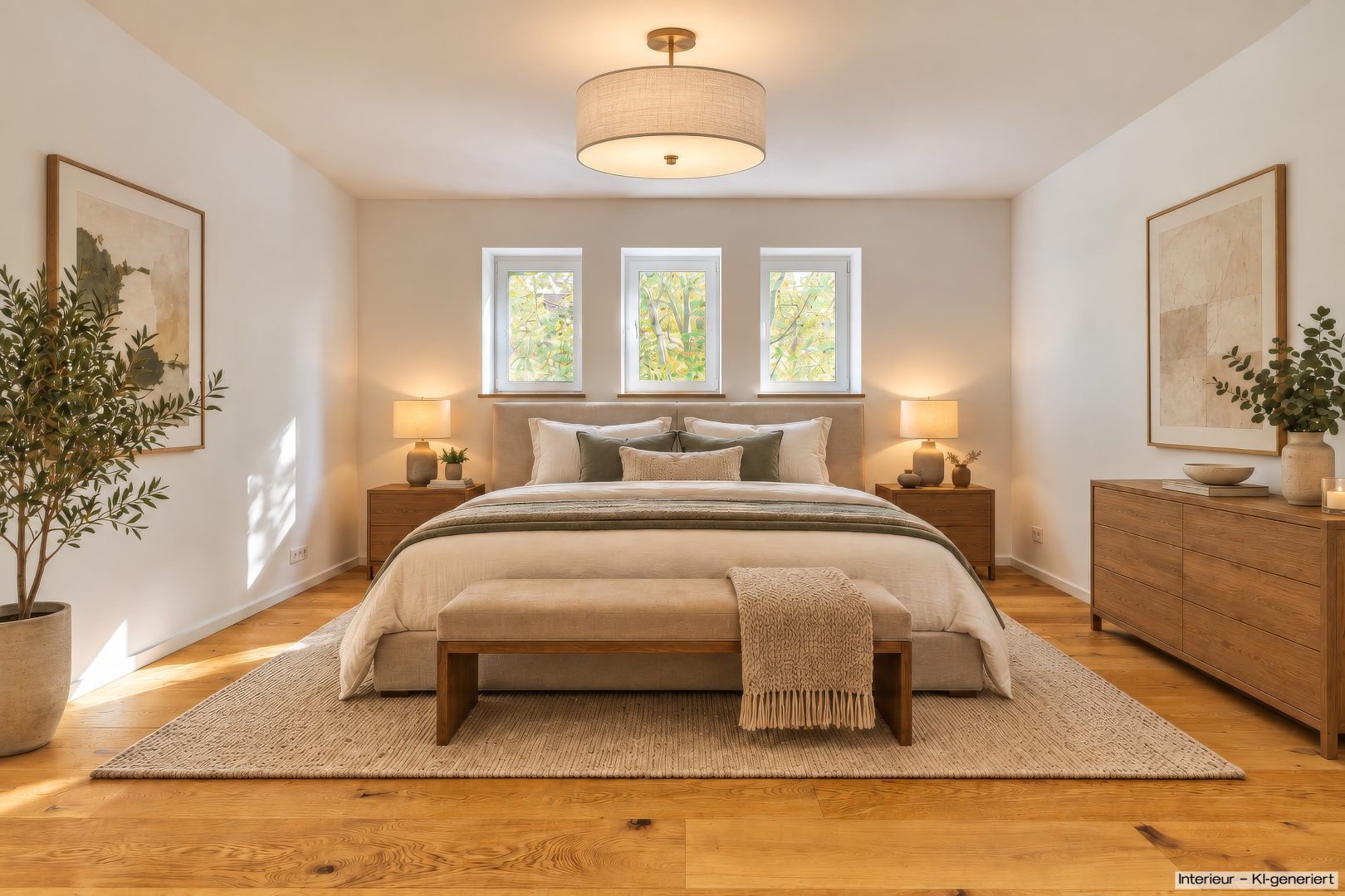 Schlafzimmer - Dachgeschoss_KI