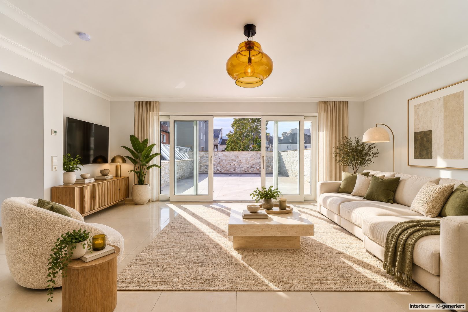 Wohnzimmer Beletage_KI