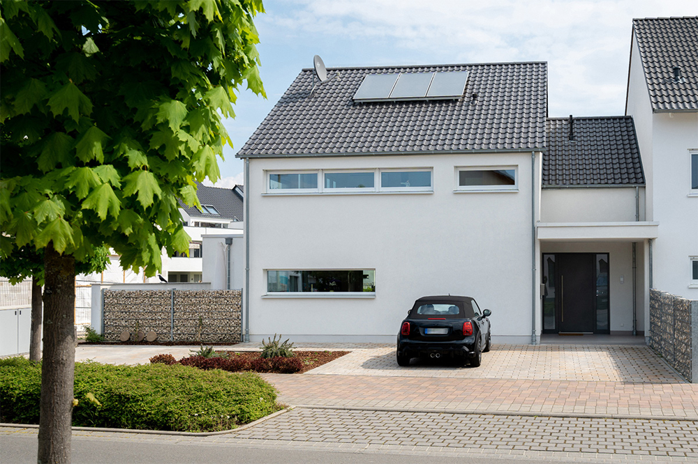 Modern, klar & geradlinig: luxuriöses Architektenhaus mit hochwertiger Ausstattung, 67112 Mutterstadt, Doppelhaushälfte