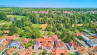 Historisches Anwesen mit tollem Garten und zusätzlichem Bebauungspotenzial - Drohnenaufnahme