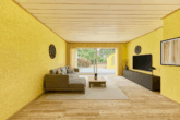 Solides Einfamilienhaus mit großem Garten und sonniger Terrasse in ruhiger Wohnlage - visuell inszeniert