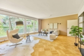 Repräsentatives Architektenhaus mit imposantem Garten & Einliegerwohnung in absoluter Spitzenlage - Wohnzimmer
