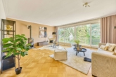 Repräsentatives Architektenhaus mit imposantem Garten & Einliegerwohnung in absoluter Spitzenlage - Wohnzimmer