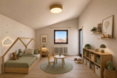 Familienfreundliches Haus mit großer Terrasse, optimaler Raumaufteilung & Einliegerwohnung - Kinderzimmer - digitales staging