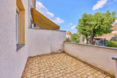 Charmantes Reihenmittelhaus mit Entwicklungspotenzial in Mannheim - Terrasse