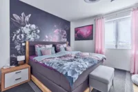Raum für Ruhe und Stil - Moderne 3-Zimmer-Wohnung mit privatem Garten - Schlafzimmer