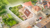 30er-Jahre-Einfamilienhaus mit traumhaftem Garten in toller Weinbergrandlage - Luftaufnahme