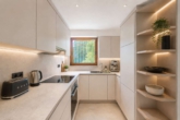 Vielseitiges Wohnhaus mit besonderem Raumkonzept, schönem Garten & Einliegerwohnung - Küche Einliegerwohnung - digitales staging