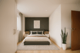 Ihr neues Zuhause: Charmantes Reihenendhaus – bezugsbereit & zentral - Schlafzimmer (digitales Staging)