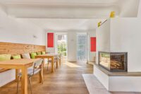 Kernsaniertes Anwesen: südliche Eleganz trifft auf modernen Wohnluxus - Wohnzimmer