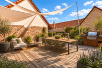 Kernsaniertes Anwesen: südliche Eleganz trifft auf modernen Wohnluxus - Terrasse