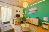 Vermietete 3-Zimmer-Erdgeschosswohnung mit Terrasse und großem Garten - Gästezimmer/Büro