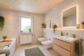Einfamilienhaus mit optimaler Raumaufteilung, viel Privatsphäre & idyllischem Garten - Bad - digitales staging