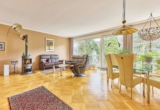 Repräsentatives Architektenhaus mit imposantem Garten & Einliegerwohnung in absoluter Spitzenlage - Wohnbereich
