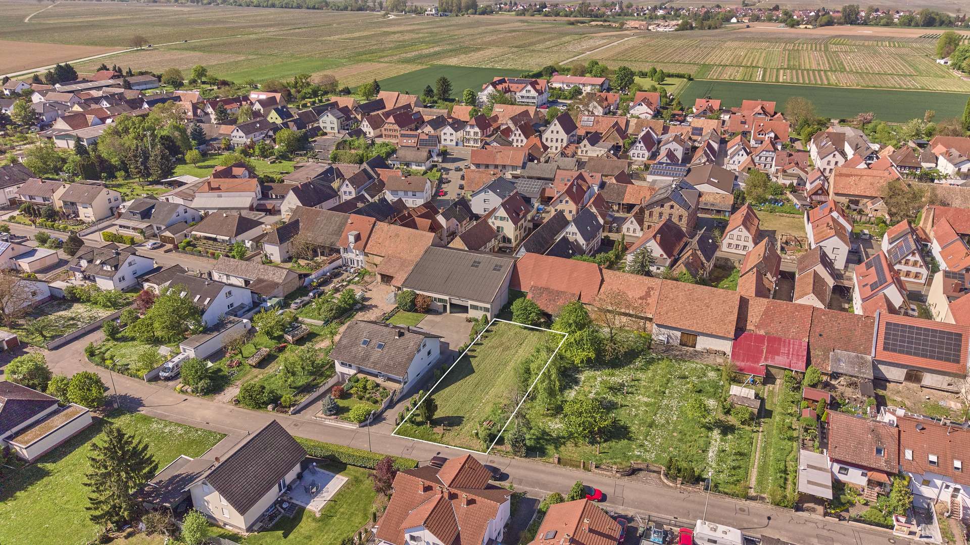 Attraktiver Bauplatz für Ein- bis Mehrfamilienhaus in ruhiger Lage, 67482 Altdorf, Grundstück