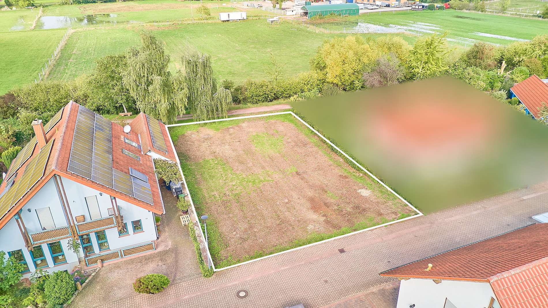 Baugrundstück zur Verwirklichung Ihrer Träume – ideal für einen Bungalow in schöner Feldrandlage, 67377 Gommersheim, Wohngrundstück