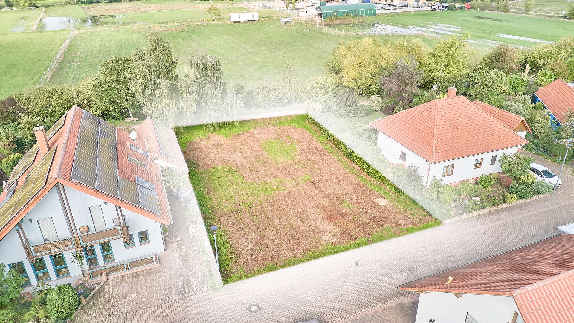 Baugrundstück zur Verwirklichung Ihrer Träume – ideal für einen Bungalow in schöner Feldrandlage, 67377 Gommersheim, Wohngrundstück