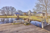 Exklusive Luxusresidenz mit Privatpark, eigenem Spa und höchstem Wohnkomfort - Garten mit Teich