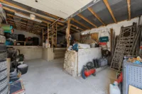 Modernisiertes Einfamilienhaus mit Einliegerwohnung & separater Halle in attraktiver Weinberglage - Lagerhalle_KI-generiert_Aufräumung