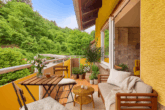 Großzügiges Einfamilienhaus am Waldrand mit Garage, Schuppen & Garten - Balkon - digitales staging