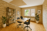 Großzügiges Einfamilienhaus am Waldrand mit Garage, Schuppen & Garten - Arbeitszimmer - digitales staging