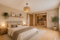 Wohnen mit Perspektive: Einfamilienhaus mit weiterem Baupotenzial - Schlafzimmer_digitales staging