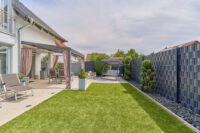 Lichtdurchflutete Doppelhaushälfte mit moderner Eleganz & uneinsehbarem Garten - Garten
