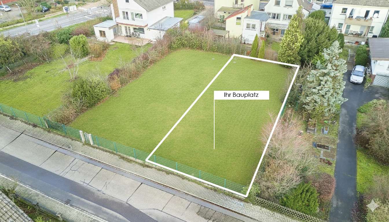 Attraktives Baugrundstück zur Bebauung Ihres freistehendes Einfamilienhauses, 69214 Eppelheim, Wohngrundstück