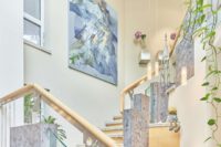 Exklusive Luxusresidenz mit Privatpark, eigenem Spa und höchstem Wohnkomfort - Treppenaufgang