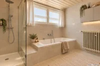 Großzügiges Zuhause mit sonniger Terrasse und liebevoll angelegtem Garten - Badezimmer
