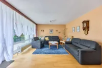 Großzügiges Zuhause mit sonniger Terrasse und liebevoll angelegtem Garten - Wohnzimmer