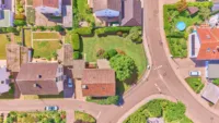 Großzügiges Zuhause mit sonniger Terrasse und liebevoll angelegtem Garten - Drohnenaufnahme