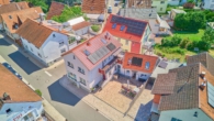 Modernisiertes Wohn- & Geschäftshaus mit ausgebauten Dachgeschoss sowie Nebengebäude - Außenansicht