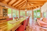 Traumhaftes & einzigartiges Luxusanwesen mit paradiesischem Garten & Schwimmteich - Pavillon