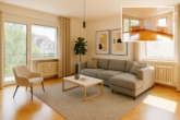 Großzügige 3-Zimmer-ETW mit Aufzug, Loggia & Stellplatz in Innenstadtlage - Digitales Staging - Wohnzimmer
