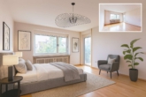 Großzügige 3-Zimmer-ETW mit Aufzug, Loggia & Stellplatz in Innenstadtlage - Digitales Staging - Schlafzimmer