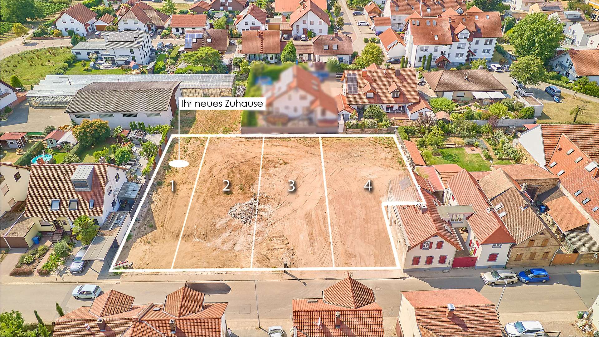 Familienfreundlich bauen: Bauplatz für Doppelhaushälfte in ruhiger Lage, 67149 Meckenheim, Wohngrundstück