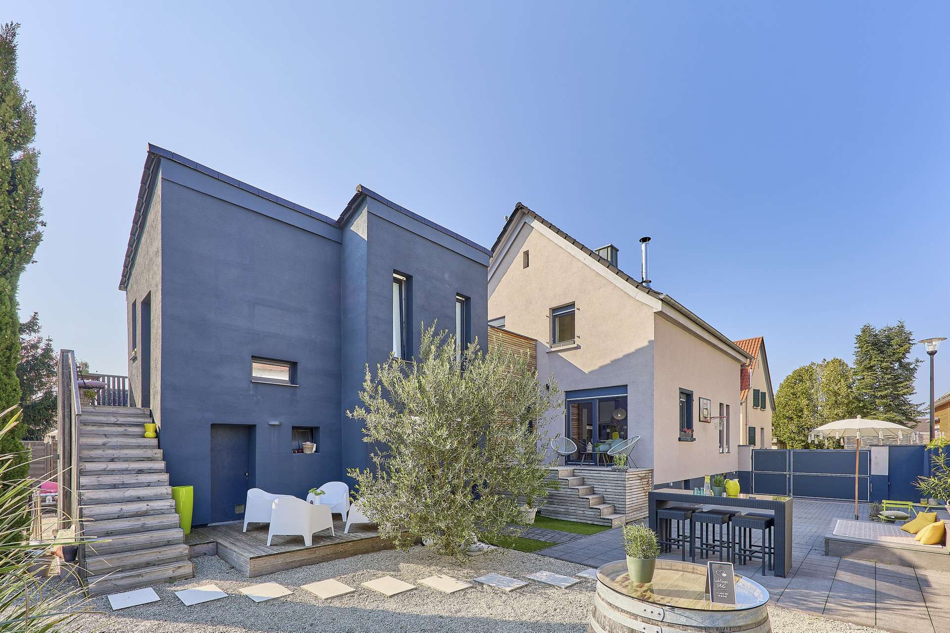 Exklusives Designhaus mit Sonnenterrasse & elegantem Outdoor-Living, 67127 Rödersheim-Gronau, Einfamilienhaus