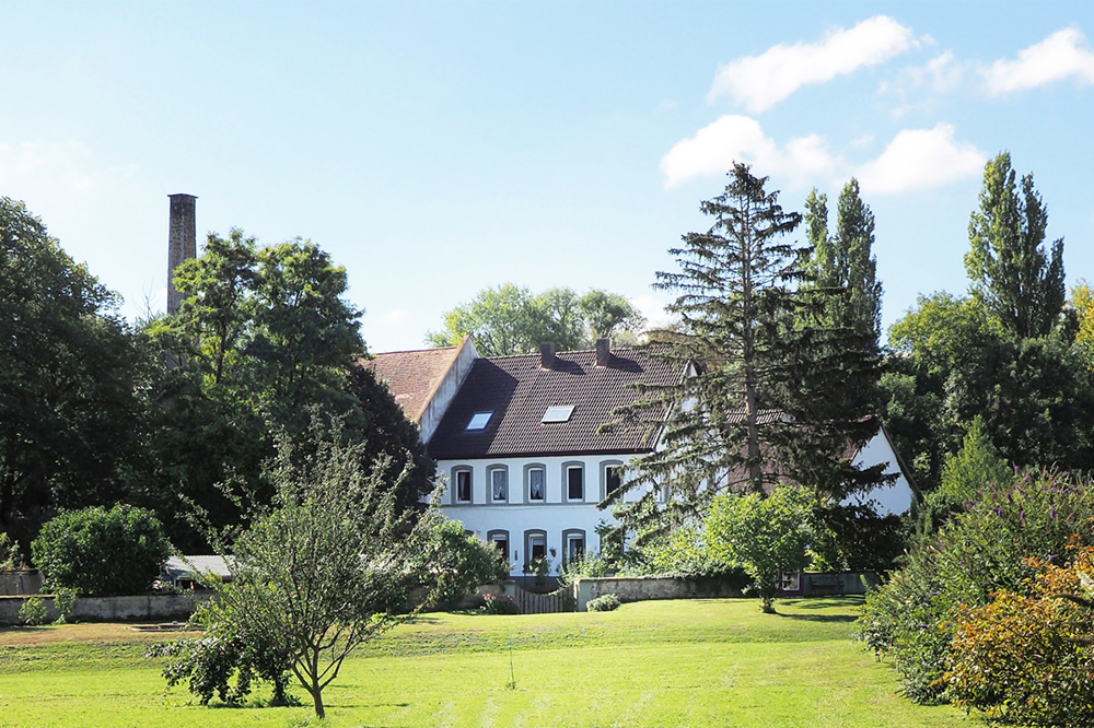 Natur, Privatsphäre, Freiheit: Ehemaliges Mühlenensemble auf parkähnlichem Grundstück im Zellertal, 67308 Immesheim, Haus