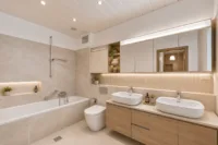 Potenzial auf zwei Ebenen – Maisonette-Wohnung mit attraktiver Perspektive - Badezimmer