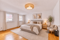 Ein Kauf – 2 Möglichkeiten: 4-Zimmer-Maisonette oder zwei separate Wohneinheiten als Kapitalanlage - Schlafzimmer DG - digitales staging