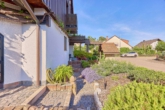 Exklusives Architektenhaus in ökologischer Bauweise und hochwertiger Bauausführung - Gartenansicht