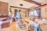 Exklusives Architektenhaus in ökologischer Bauweise und hochwertiger Bauausführung - Kaminzimmer