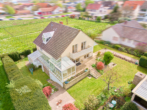 Besonderes Einfamilienhaus mit Wintergarten in Weinbergsrandlage von Edenkoben - Drohnenaufnahme