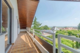 Architektenhaus mit Einliegerwohnung & traumhaftem Weitblick über die Rheinebene - Balkon