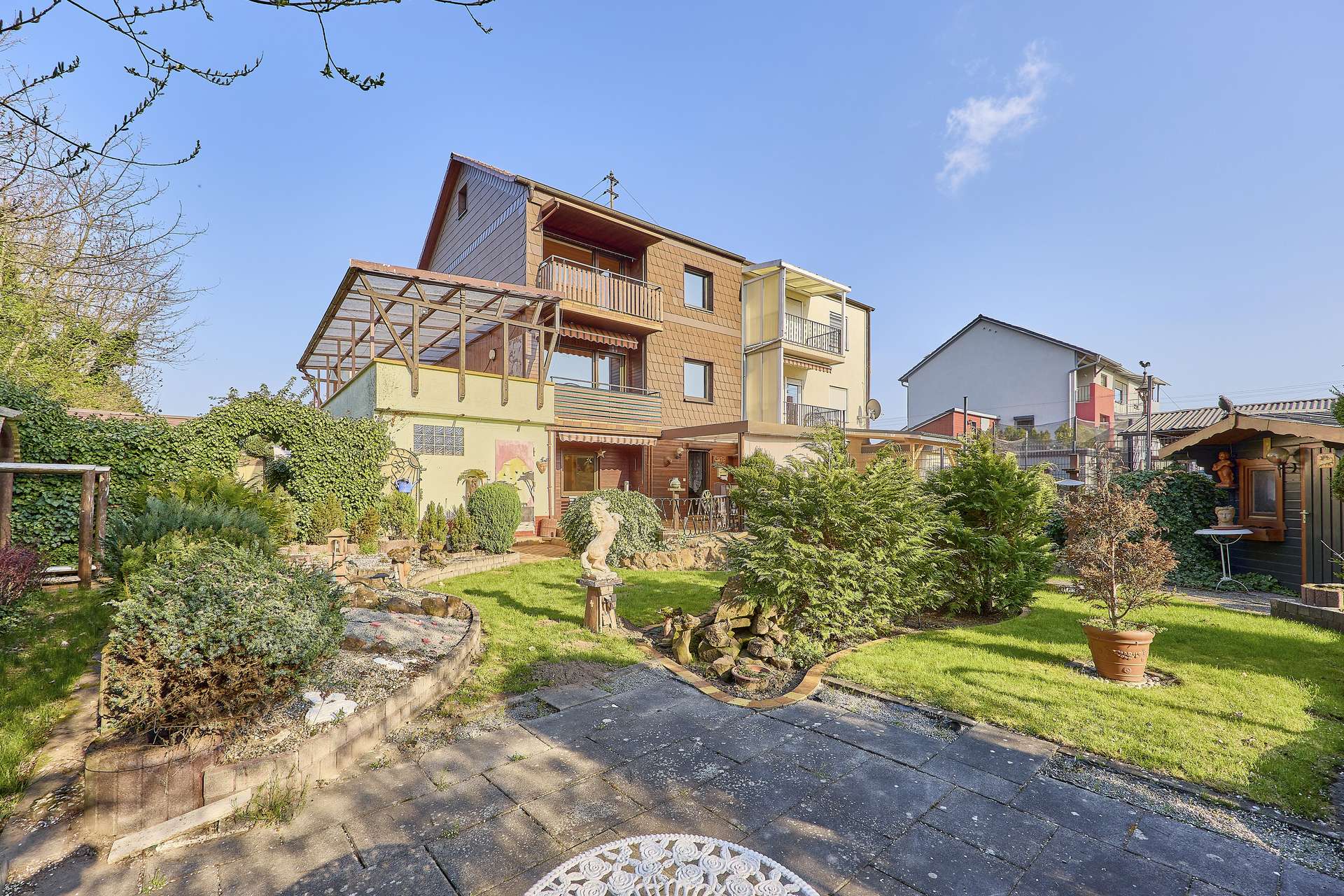 Wohnen mit Weitblick ins Grüne – Doppelhaushälfte mit Gartenparadies, 67459 Böhl-Iggelheim, Doppelhaushälfte