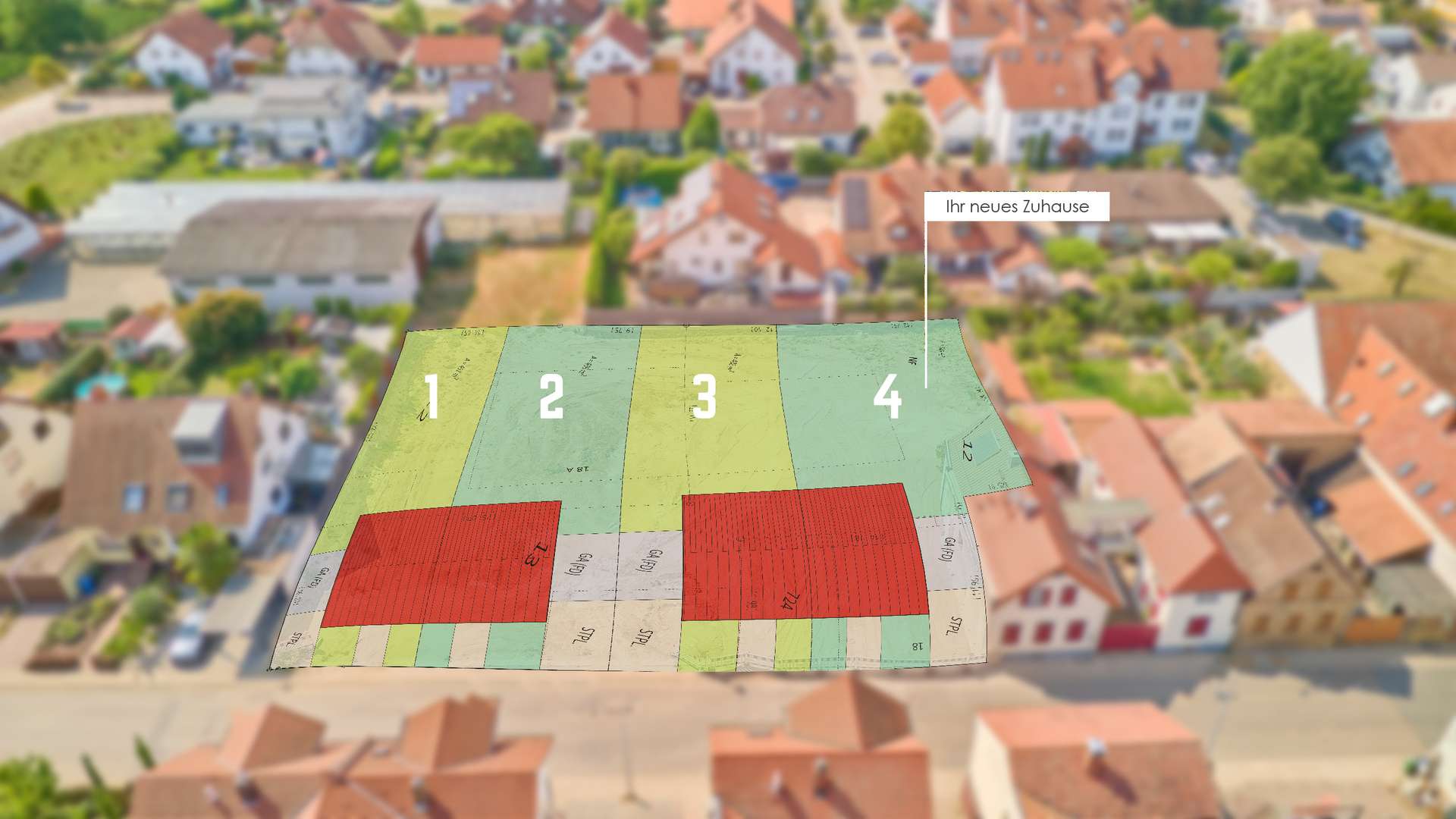 Familienfreundlich bauen: Bauplatz für Doppelhaushälfte in ruhiger Lage, 67149 Meckenheim, Grundstück
