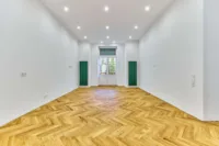 HINDENBURG11 - Erstbezug nach Sanierung: exklusive 3-Zimmer-Hochparterrewohnung im Kulturdenkmal - Wohnzimmer - Hochparterre